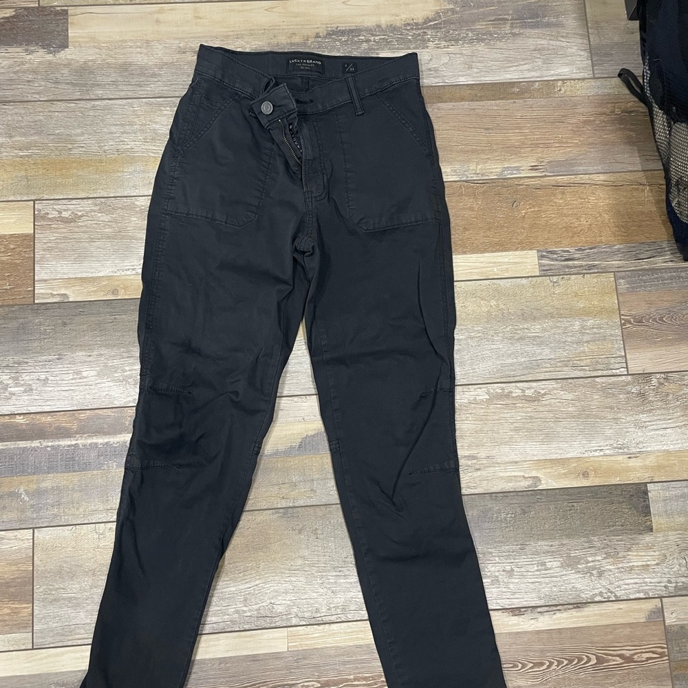 Lucky Brand Black Cargo Pants